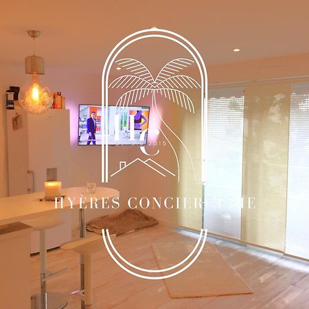 T2Cocconing- Clim/PK/WIFI- Costebelle-5min plage Hyères Exterior foto