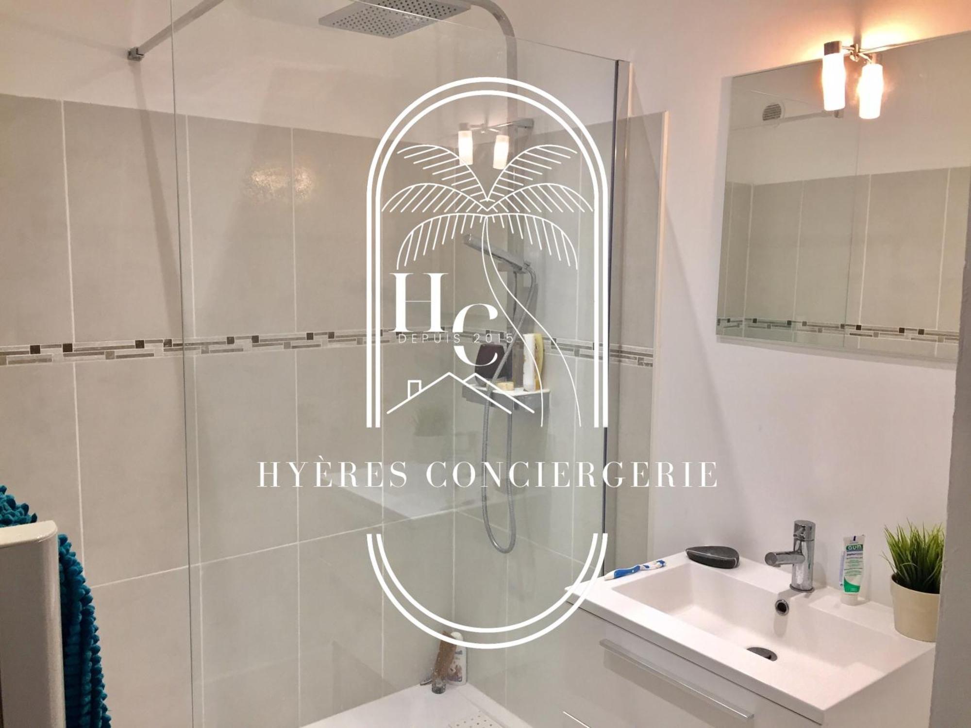 T2Cocconing- Clim/PK/WIFI- Costebelle-5min plage Hyères Exterior foto